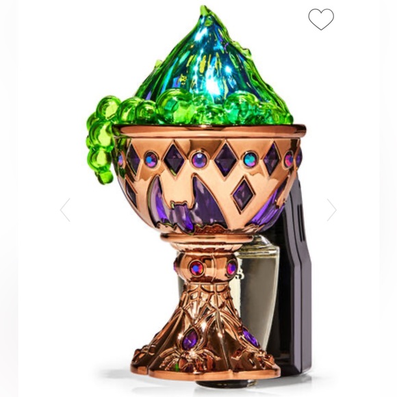 BATH AND BODY WORKS GHOSTLY GOBLET PROJECTOR NIGHTLIGHT WALLFLOWER PLUG - Picture 6 of 12